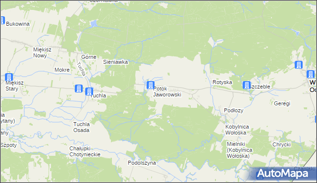 mapa Kobylnica Ruska, Kobylnica Ruska na mapie Targeo