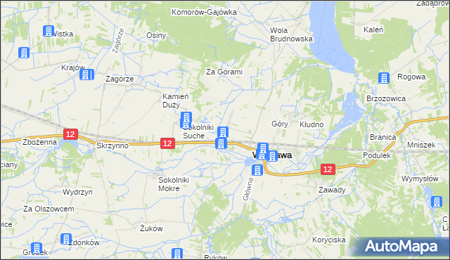 mapa Kochanów Wieniawski, Kochanów Wieniawski na mapie Targeo