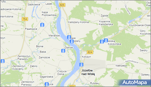 mapa Łopoczno, Łopoczno na mapie Targeo