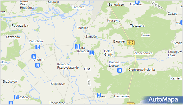 mapa Łupice gmina Pyzdry, Łupice gmina Pyzdry na mapie Targeo