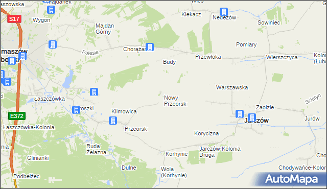 mapa Nowy Przeorsk, Nowy Przeorsk na mapie Targeo