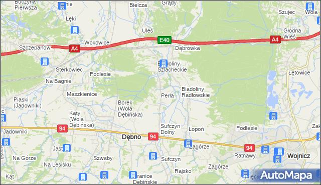 mapa Perła, Perła na mapie Targeo