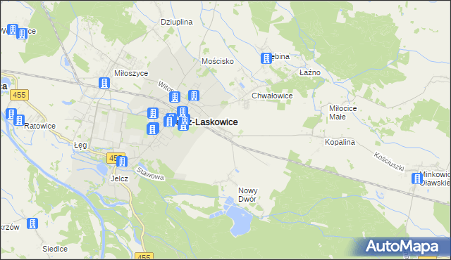 mapa Piekary gmina Jelcz-Laskowice, Piekary gmina Jelcz-Laskowice na mapie Targeo