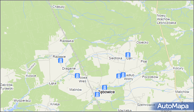 mapa Prusków, Prusków na mapie Targeo