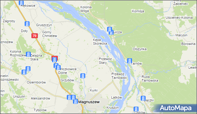 mapa Przewóz Stary, Przewóz Stary na mapie Targeo