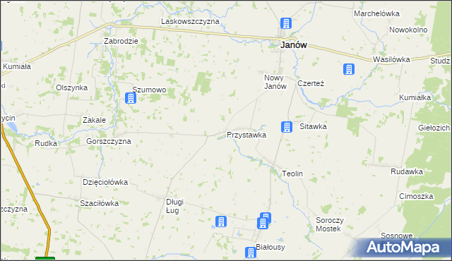 mapa Przystawka, Przystawka na mapie Targeo