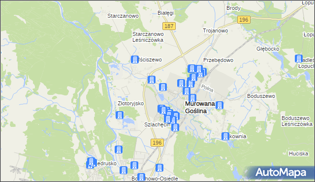 mapa Raduszyn, Raduszyn na mapie Targeo