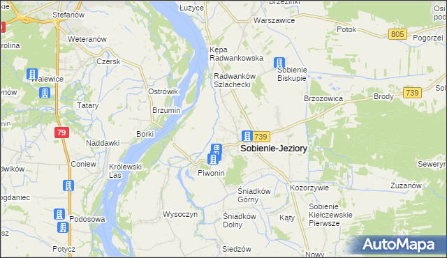 mapa Radwanków Królewski, Radwanków Królewski na mapie Targeo