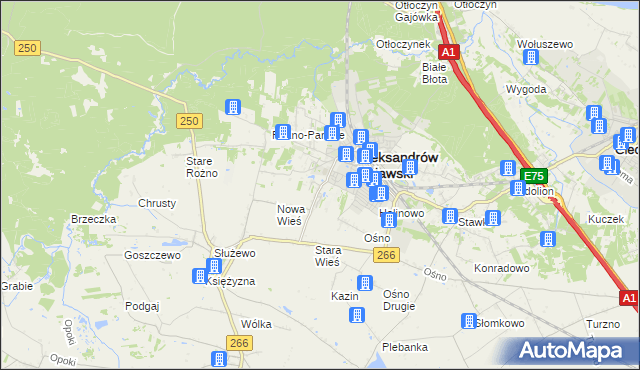 mapa Rudunki gmina Aleksandrów Kujawski, Rudunki gmina Aleksandrów Kujawski na mapie Targeo