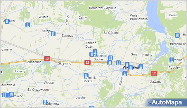 mapa Sokolniki Suche, Sokolniki Suche na mapie Targeo