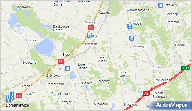 mapa Stare Grudze, Stare Grudze na mapie Targeo