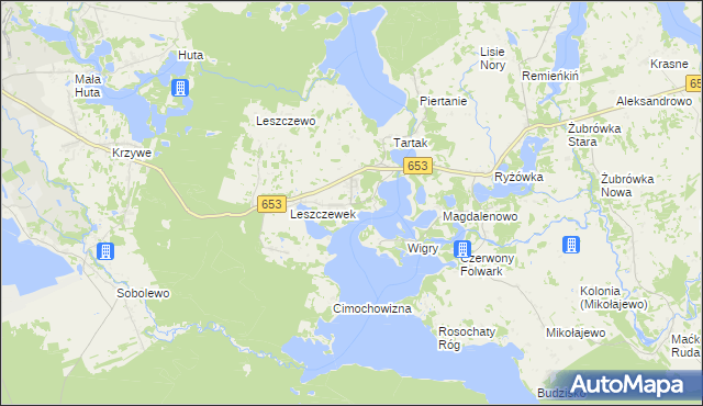 mapa Stary Folwark gmina Suwałki, Stary Folwark gmina Suwałki na mapie Targeo