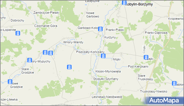 mapa Stypułki-Święchy, Stypułki-Święchy na mapie Targeo