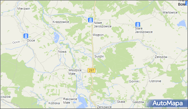 mapa Suszki, Suszki na mapie Targeo