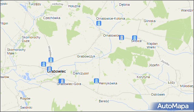 mapa Szystowice, Szystowice na mapie Targeo