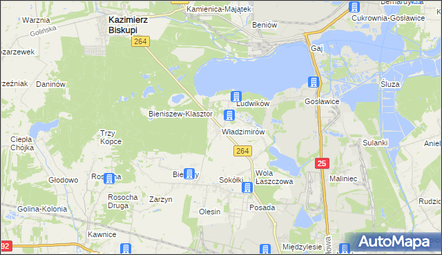 mapa Władzimirów, Władzimirów na mapie Targeo