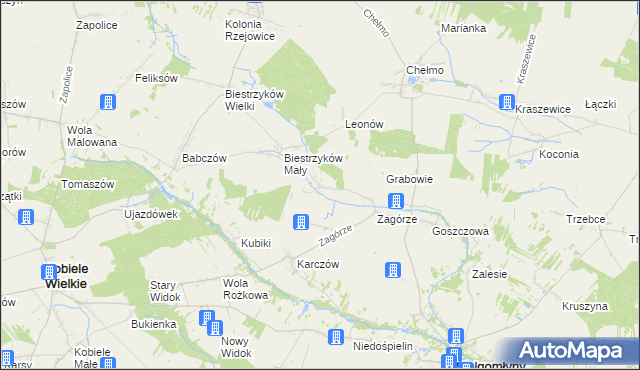 mapa Wólka Włościańska, Wólka Włościańska na mapie Targeo