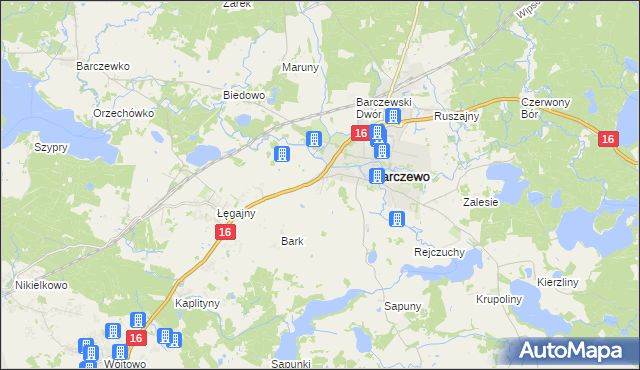 mapa Wrócikowo, Wrócikowo na mapie Targeo