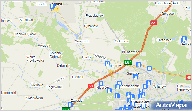 mapa Zaborów Pierwszy, Zaborów Pierwszy na mapie Targeo