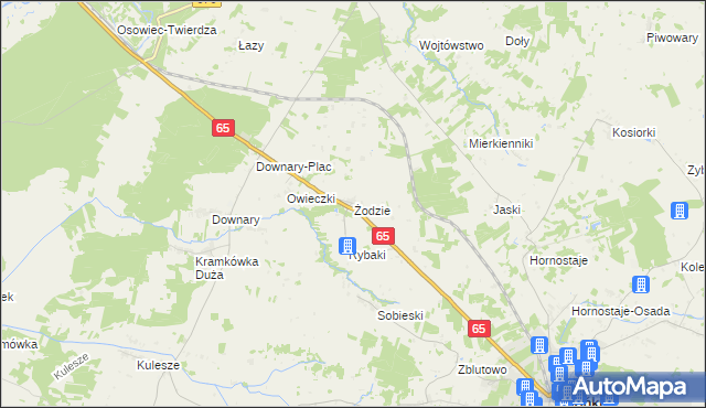 mapa Żodzie, Żodzie na mapie Targeo