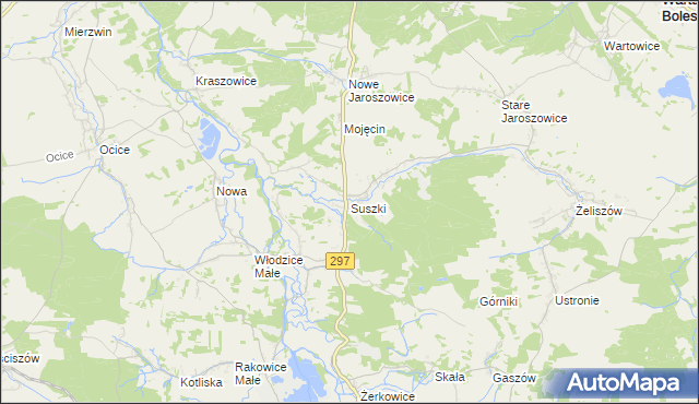 mapa Suszki, Suszki na mapie Targeo