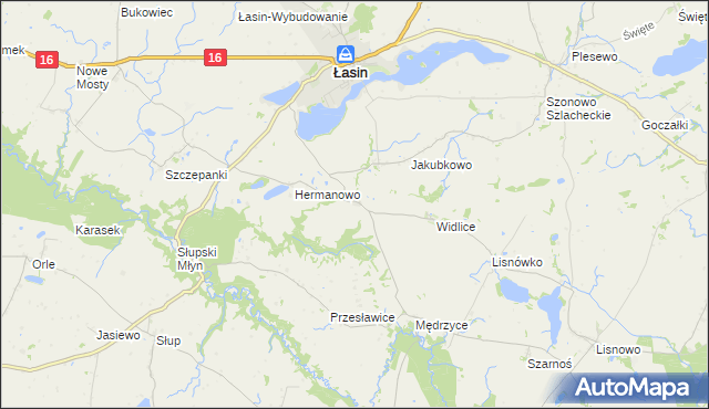 mapa Bogdanki gmina Łasin, Bogdanki gmina Łasin na mapie Targeo