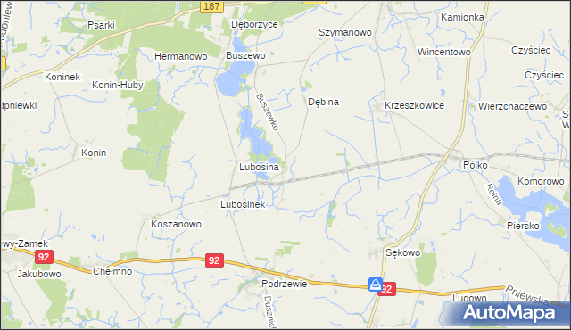 mapa Przystanki, Przystanki na mapie Targeo