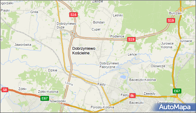 mapa Nowe Aleksandrowo, Nowe Aleksandrowo na mapie Targeo