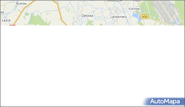 mapa Sukowice, Sukowice na mapie Targeo