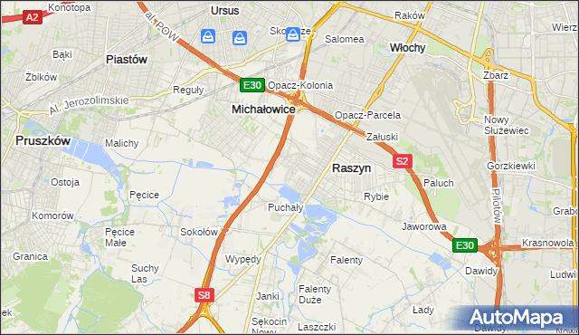 mapa Nowe Grocholice, Nowe Grocholice na mapie Targeo