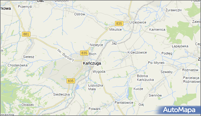 mapa Żuklin, Żuklin na mapie Targeo