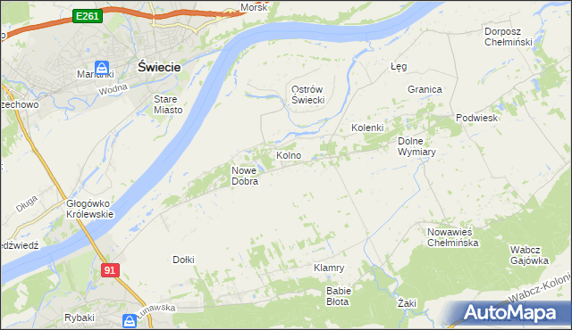 mapa Górne Wymiary, Górne Wymiary na mapie Targeo
