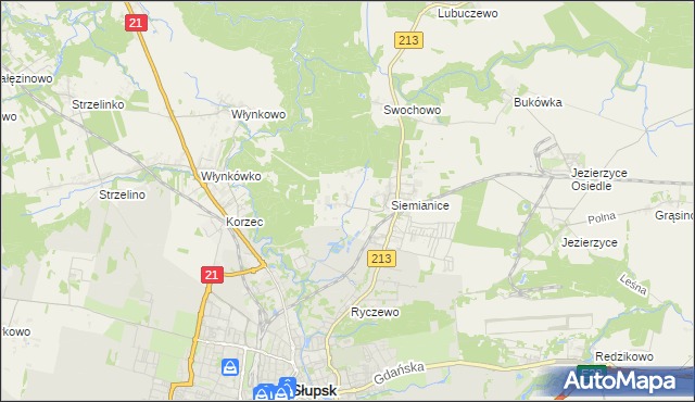 mapa Niewierowo, Niewierowo na mapie Targeo