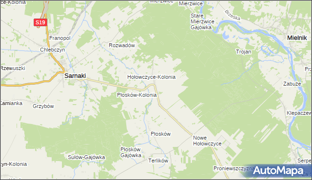 mapa Stare Hołowczyce, Stare Hołowczyce na mapie Targeo