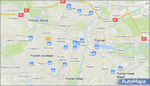 mapa Święty Marcin, Święty Marcin na mapie Targeo