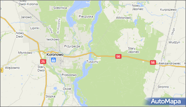 mapa Wilcze Gardło, Wilcze Gardło na mapie Targeo