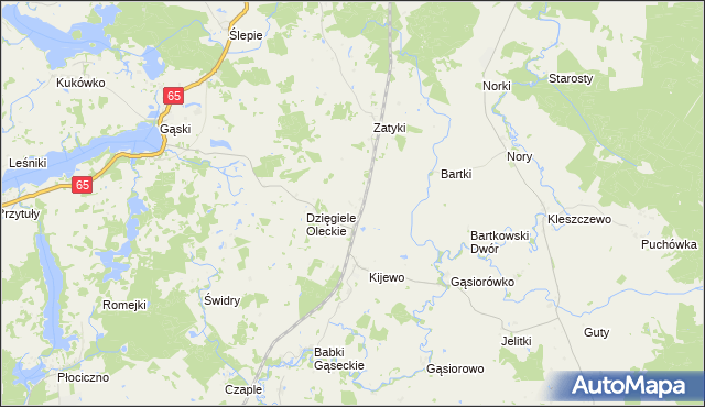 mapa Wólka Kijewska, Wólka Kijewska na mapie Targeo