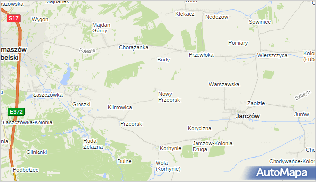 mapa Nowy Przeorsk, Nowy Przeorsk na mapie Targeo