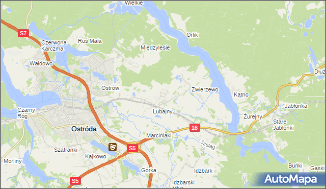 mapa Nowe Siedlisko, Nowe Siedlisko na mapie Targeo