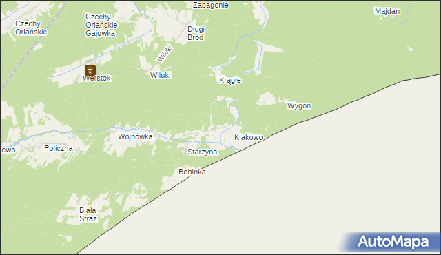 mapa Górny Gród, Górny Gród na mapie Targeo