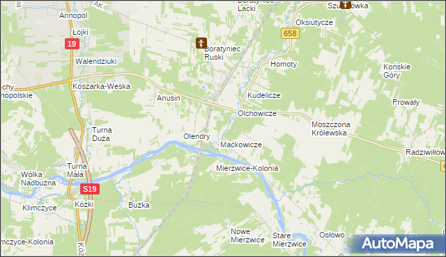 mapa Stankowicze, Stankowicze na mapie Targeo