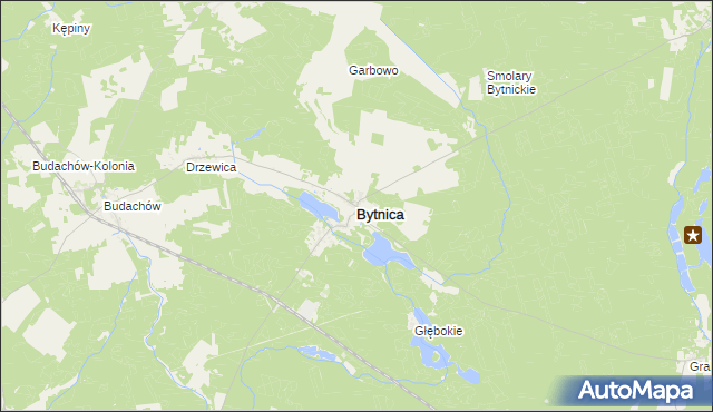 mapa Bytnica, Bytnica na mapie Targeo