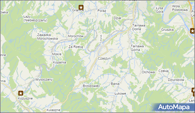 mapa Czaszyn, Czaszyn na mapie Targeo