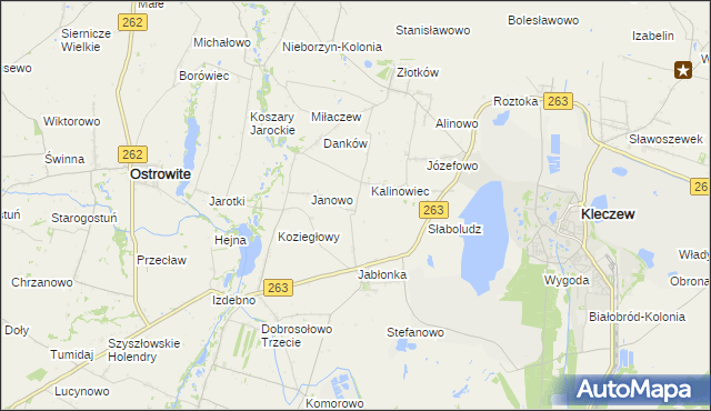 mapa Danków A, Danków A na mapie Targeo