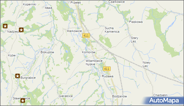 mapa Nowy Świętów, Nowy Świętów na mapie Targeo