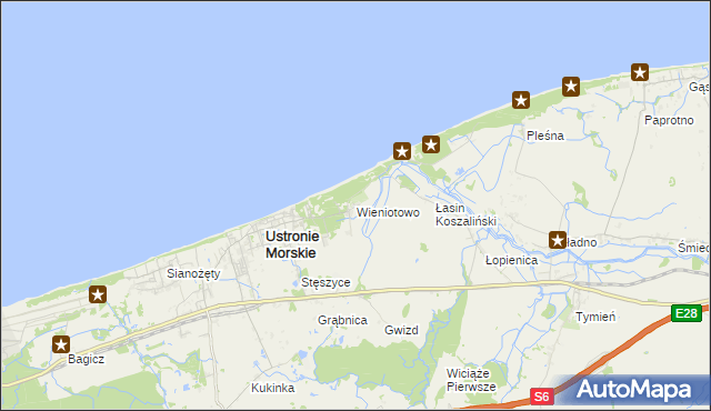 mapa Wieniotowo, Wieniotowo na mapie Targeo