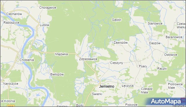 mapa Śleszów, Śleszów na mapie Targeo