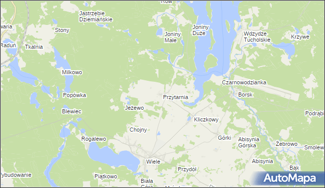 mapa Przytarnia, Przytarnia na mapie Targeo