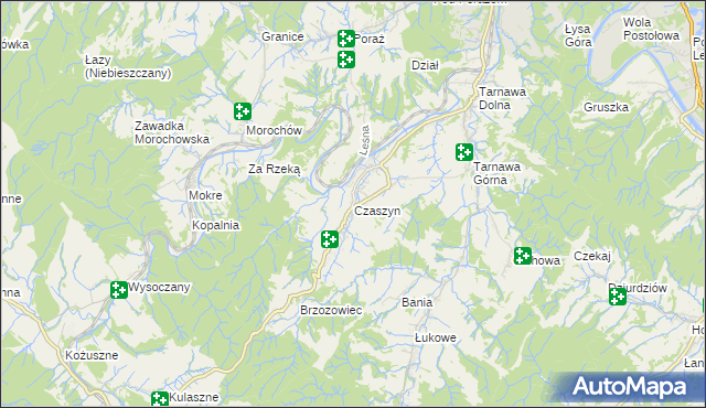 mapa Czaszyn, Czaszyn na mapie Targeo