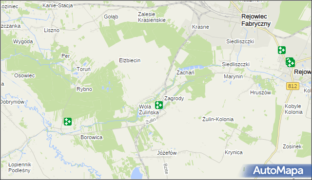 mapa Czechów Kąt, Czechów Kąt na mapie Targeo